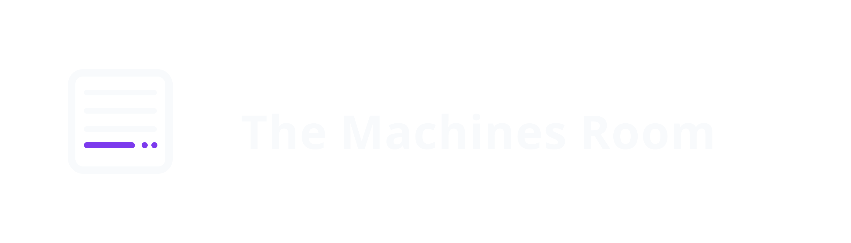 The Machines Room