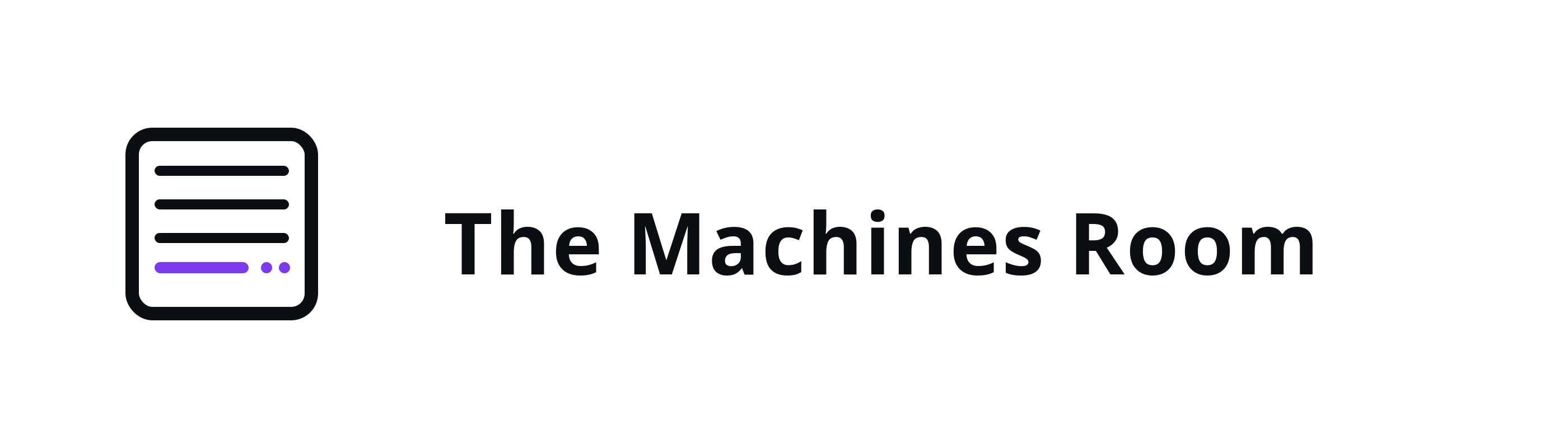 The Machines Room